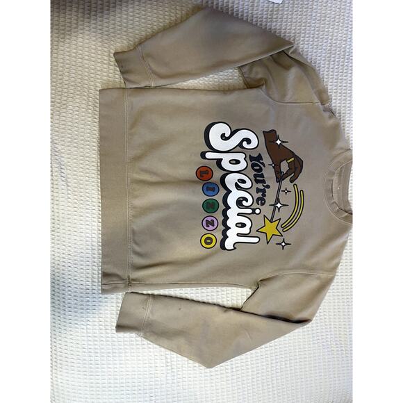 Lizzo You're Special Concert Tour Merch Crew Neck Graphic Sweatshirt Beige Small - Picture 6 of 13